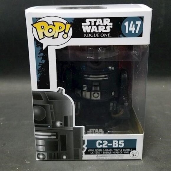 Funko Pop!: Star Wars Rogue One - C2-B5 #147 Vaulted - Picture 1 of 5